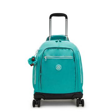 Kipling New Zea 15" Laptop Rolling Backpacks Turquoise Sea | AU 1820BE